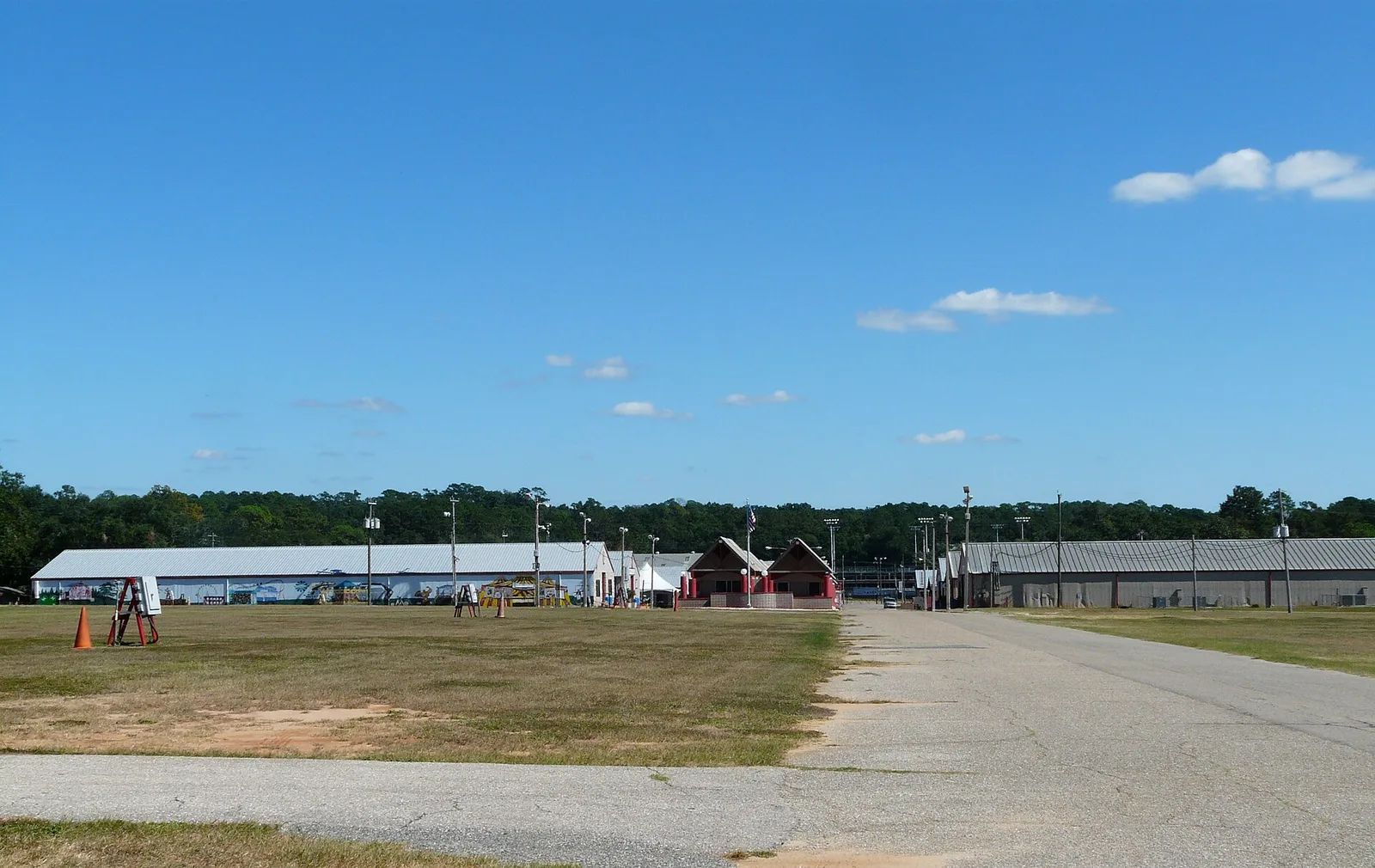 Exhibit halls at the North Florida Fairgrounds on Paul Russell Road, home of Market Days, in Tallahassee.