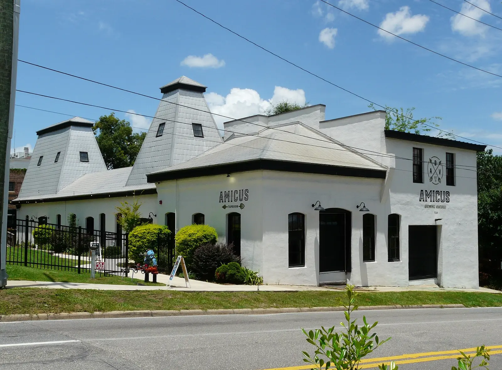 Amicus Brewing Ventures in the Old City Waterworks on South Gadsden Street in Tallahassee, one of the places on this list.