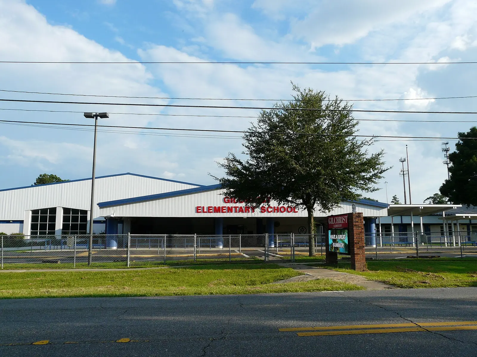 Gilchrist Elementary School on Timberlane Road in Tallahassee