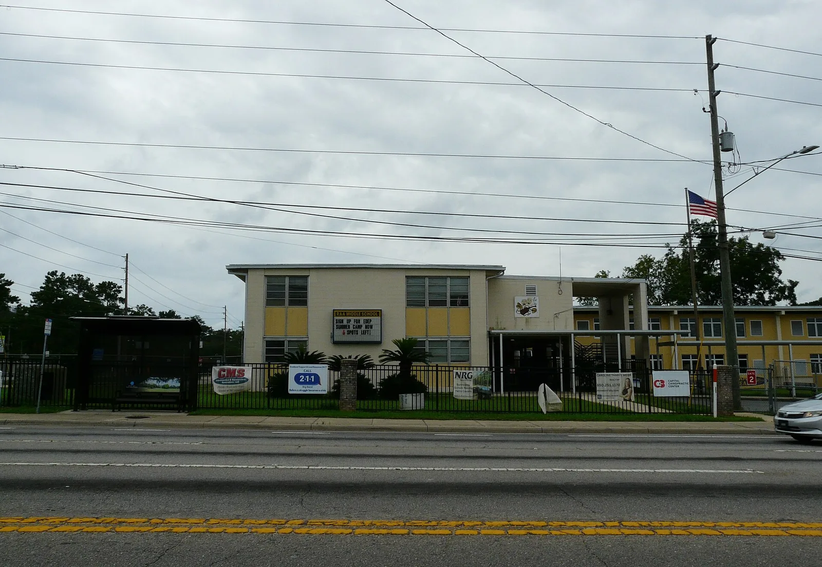 Augusta Raa Middle School on Tharpe Street in Tallahassee