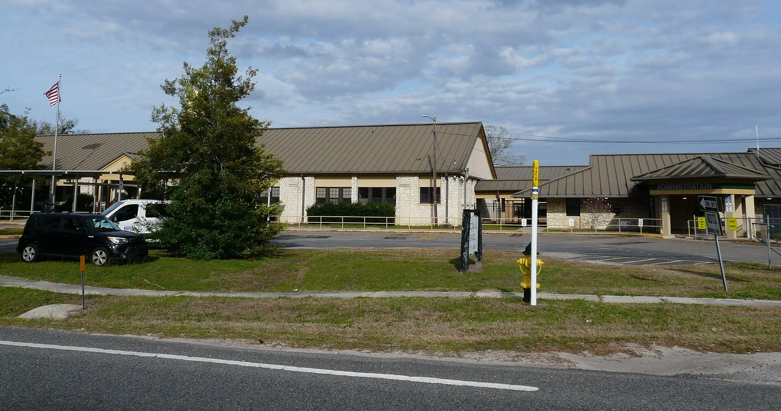 Woodville School, a pre-K to 8 school on Woodville Highway in Woodville